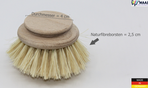 Ersatzkopf zu Art.-Nr. 23067 Spülbürste aus Holz